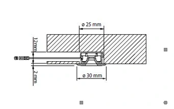 Bodové svítidlo SAMOA Sada 3ks + napájení