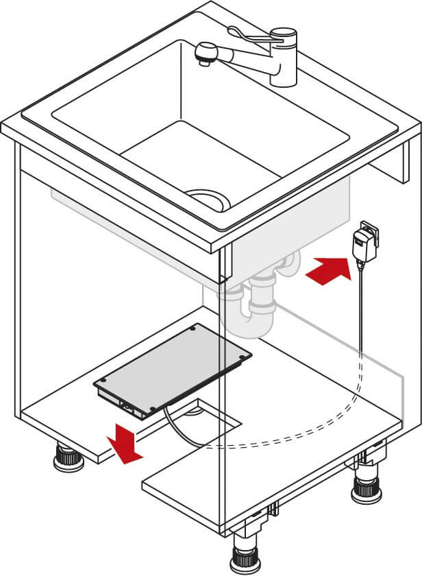 Automatický otevírač dveří Hailo Libero 3697-30