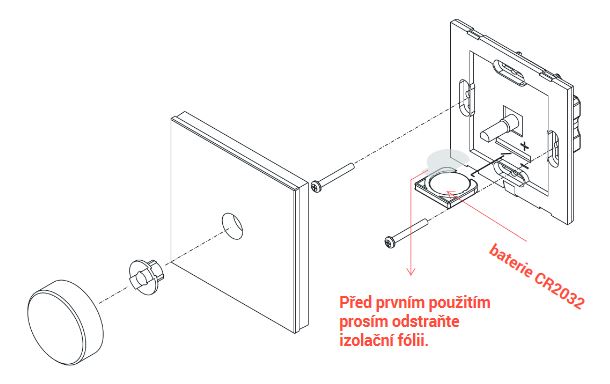 Dálkové ovládání Vysílač SR-2805R