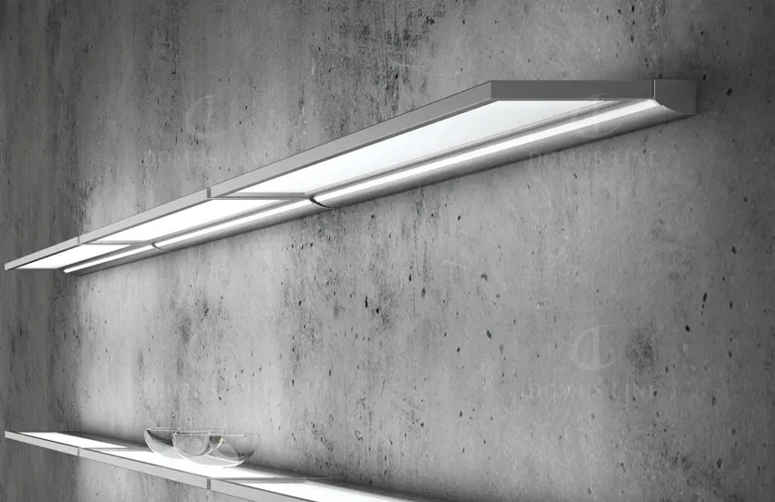  Police s integrovaným osvětlením 450mm