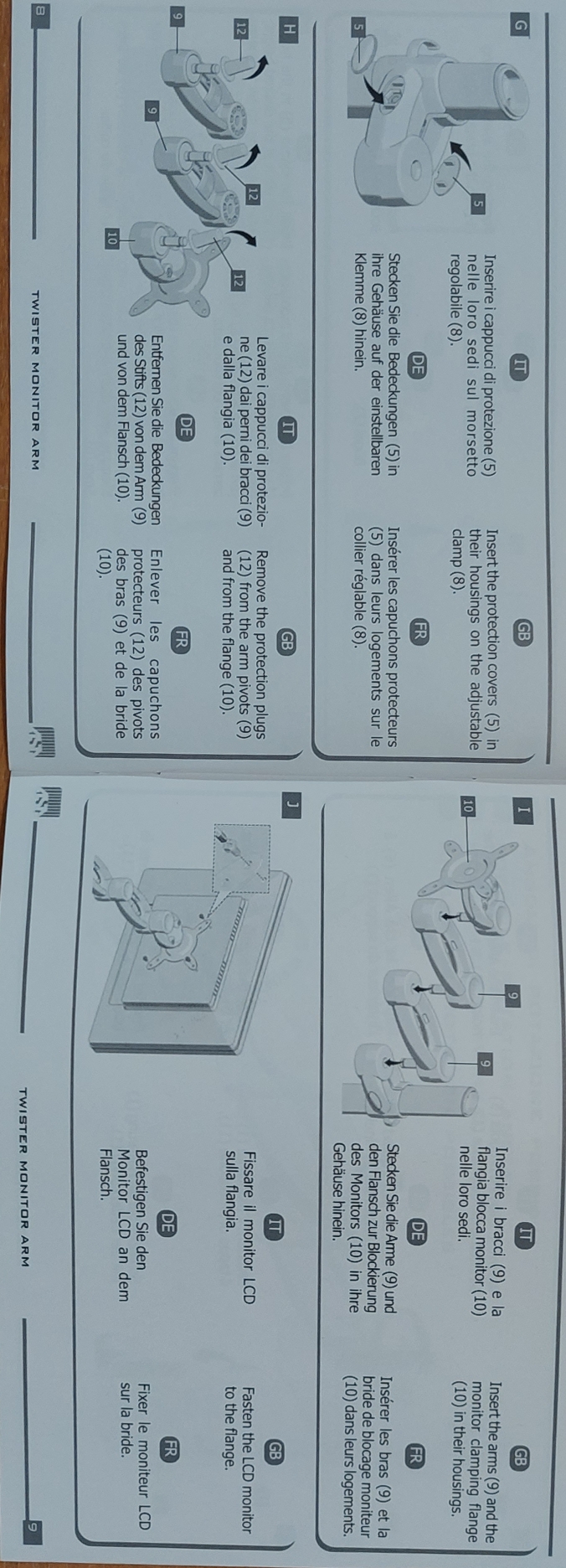 Držák LCD monitoru