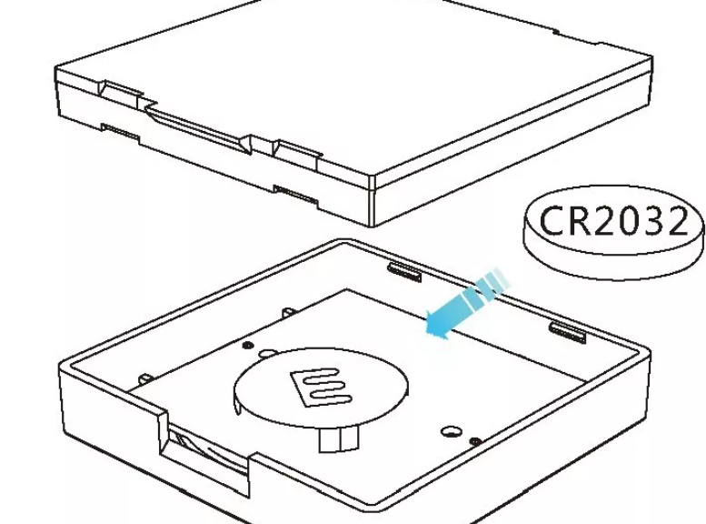 Dvoukanálové dálkové ovládání pro stmívání LED (dvouklapka)