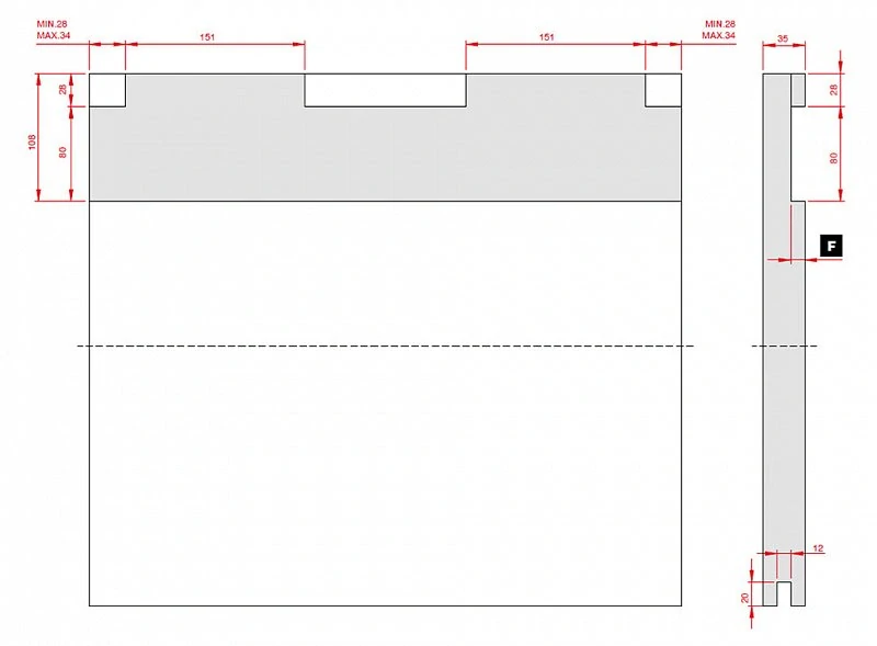 DIVA FLUID, sada pro posuvné dřevěné dveře, do 80 kg, 2x tlumič fluid