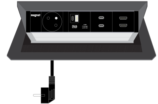 Magnat BOX 1x230V,USB A+C,USB C DATA, 2xHDMI
