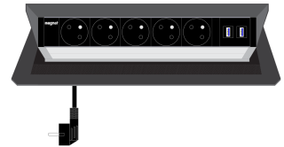 Magnat BOX 5x230V, 2xUSB 3.0 DATA