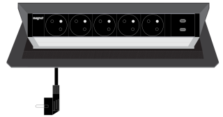 Magnat BOX 5x230V, 2xUSB C DATA
