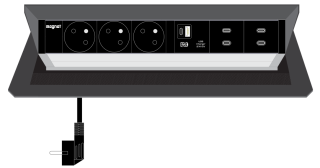 Magnat BOX 3x230V, USB A+ C, 2xUSB C DATA,2xUSB C DATA