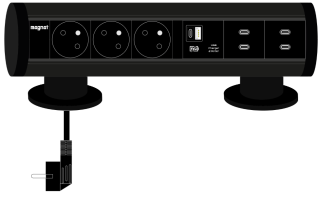 Magnat TUBE 3x230, USB A+C, 4xUSB C DATA